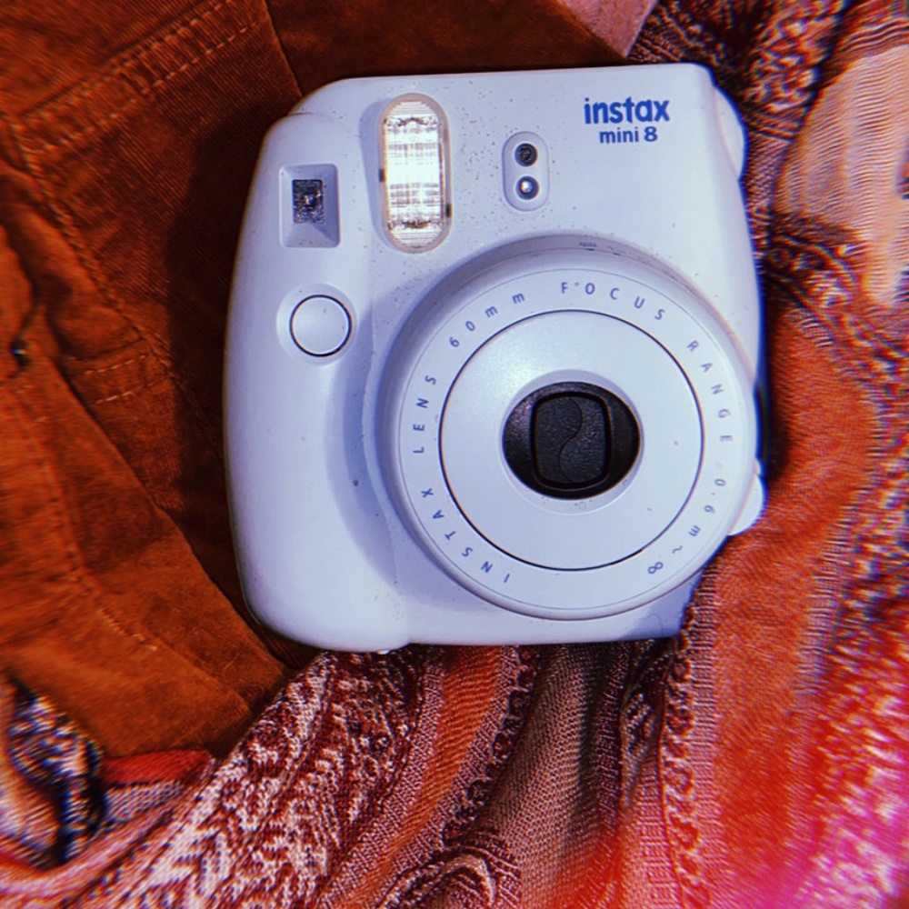Fujifilm Instax Mini 8 Camera // Light blue
